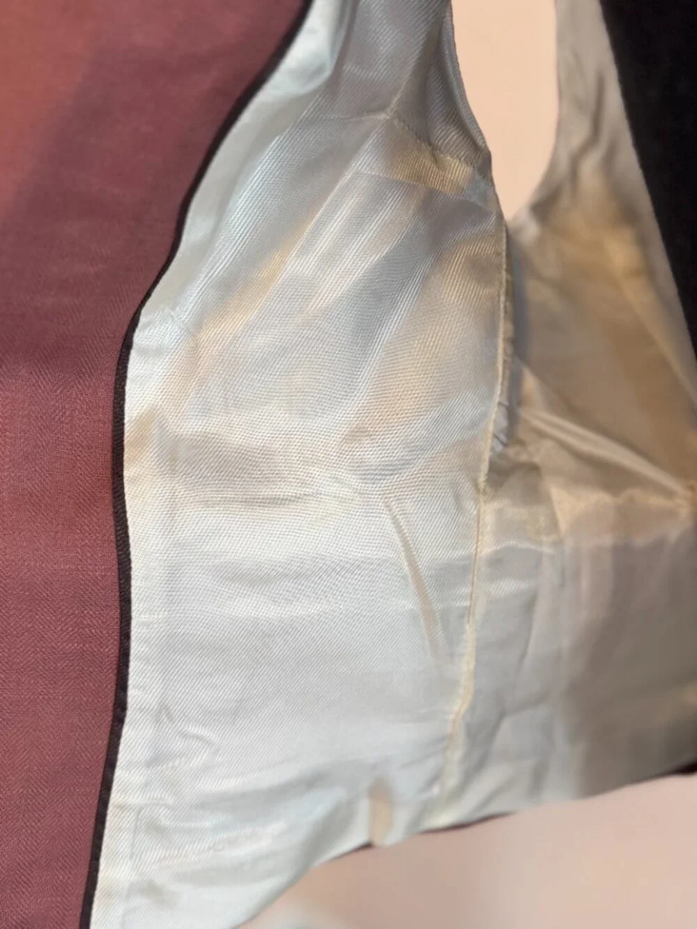 Minimalist Chic Spring Staple Marsala Linen Blend Vest Medium Zara NWT - Picture 11 of 11